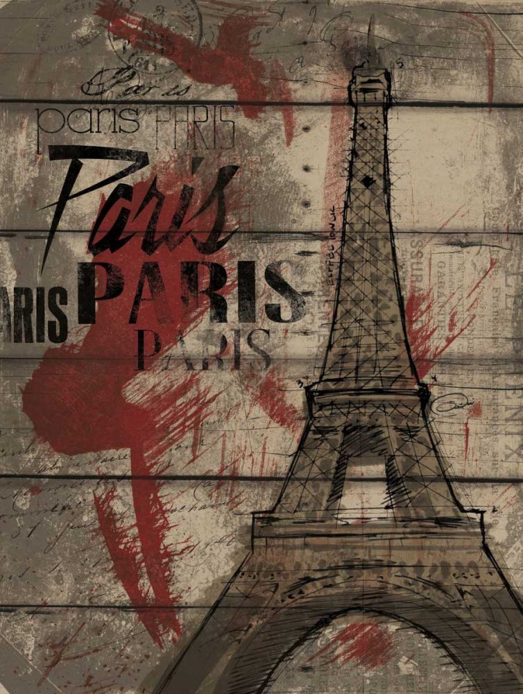 Natural Paris art print by OnRei for $57.95 CAD