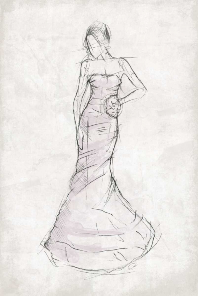 Fashion Dress art print by OnRei for $57.95 CAD