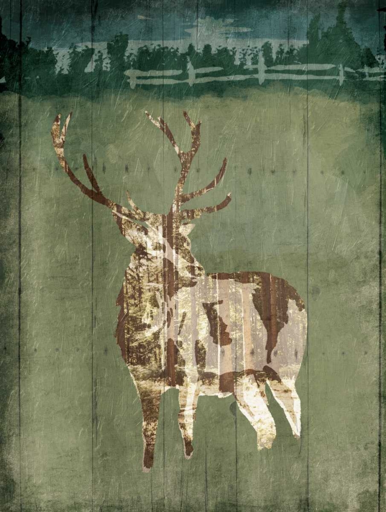 Deer In The Field art print by OnRei for $57.95 CAD