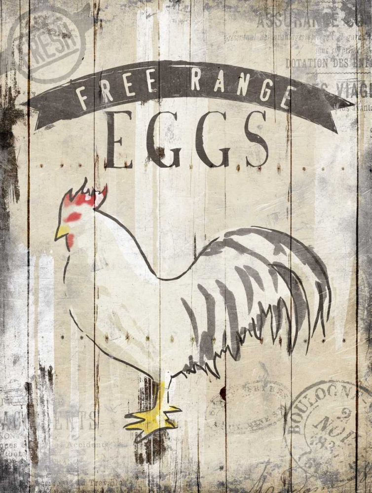 Free Range Eggs art print by OnRei for $57.95 CAD