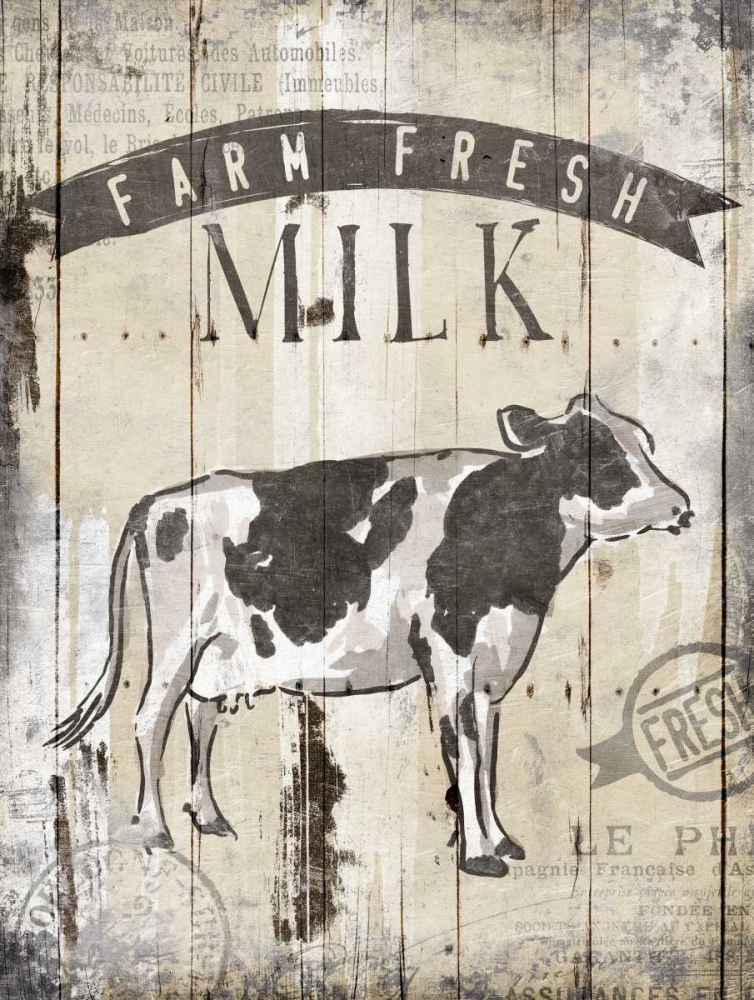 Farm Fresh Milk art print by OnRei for $57.95 CAD