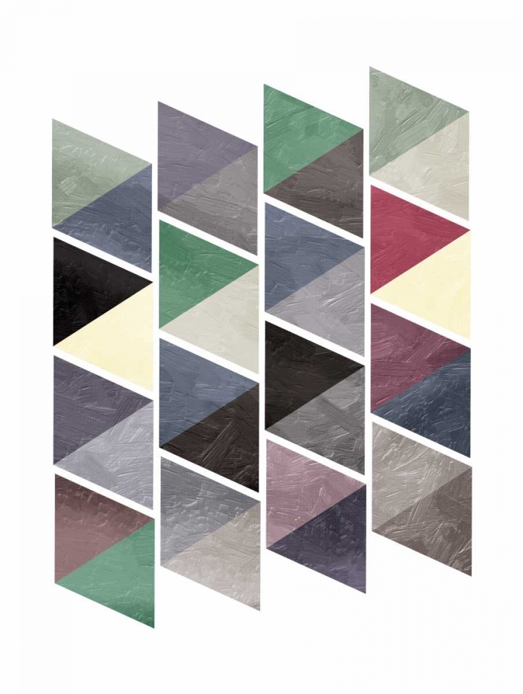 School Of Mud Triangles art print by OnRei for $57.95 CAD