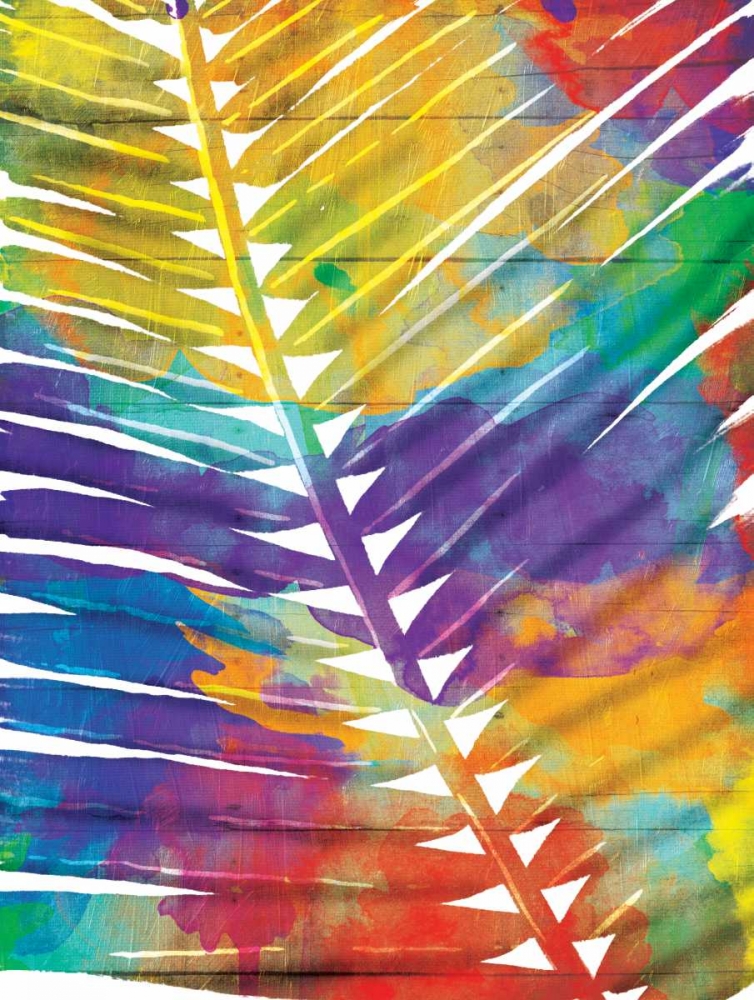 Watercolorful Palms art print by OnRei for $57.95 CAD