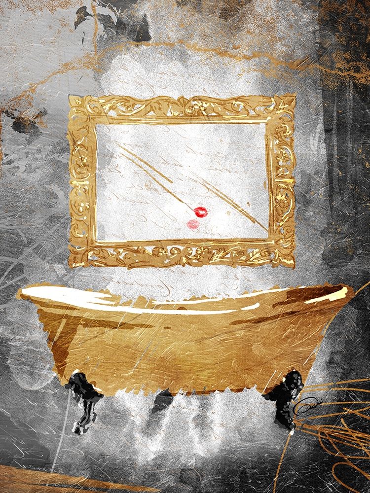 Golden Calmness art print by OnRei for $57.95 CAD