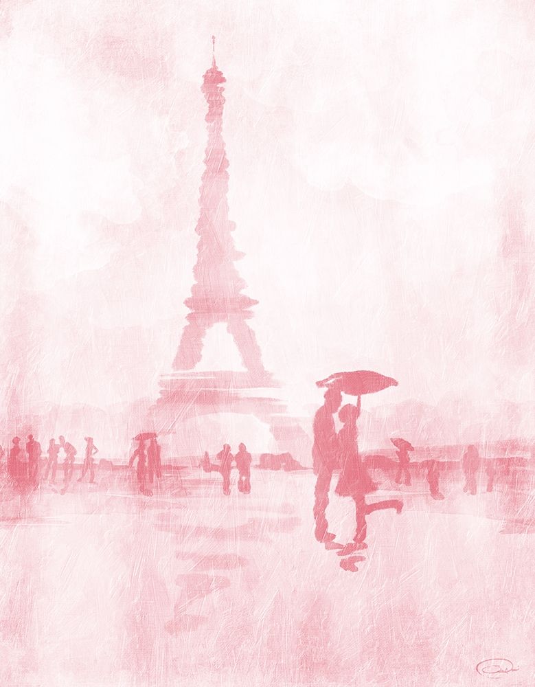 Blush Rain art print by OnRei for $57.95 CAD