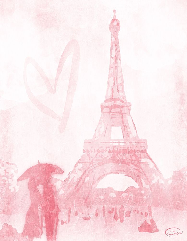 Blush Rain Mate art print by OnRei for $57.95 CAD