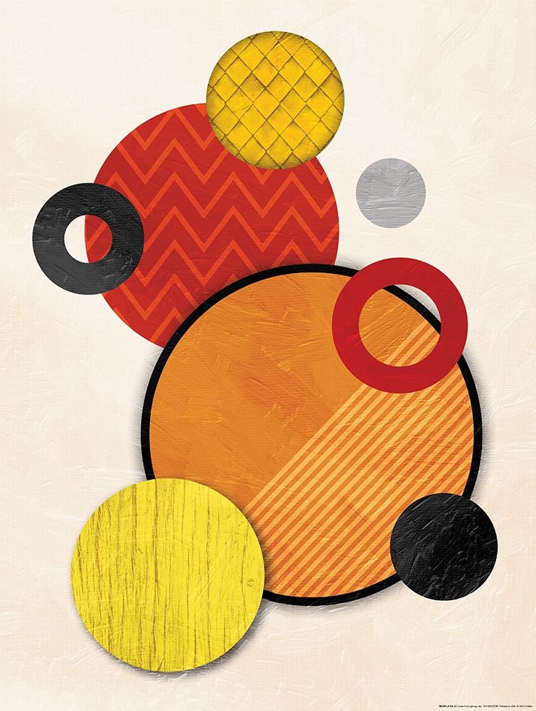 Organic Circles art print by OnRei for $57.95 CAD