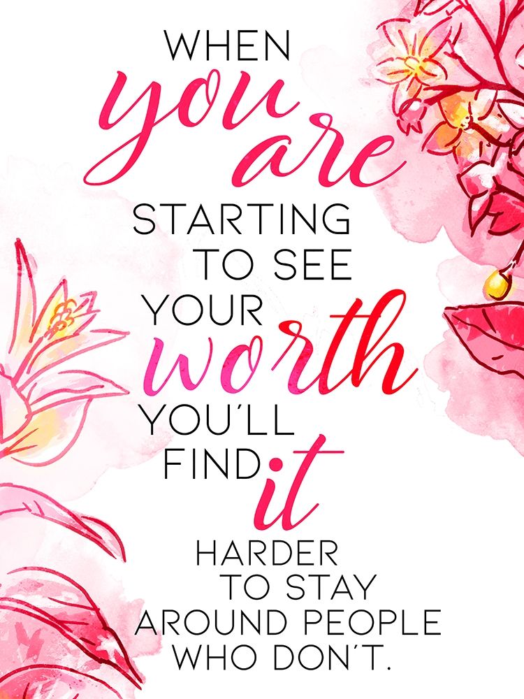 You Are Worth It art print by OnRei for $57.95 CAD