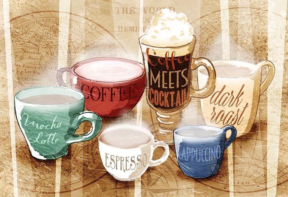 Coffee Gang art print by OnRei for $57.95 CAD