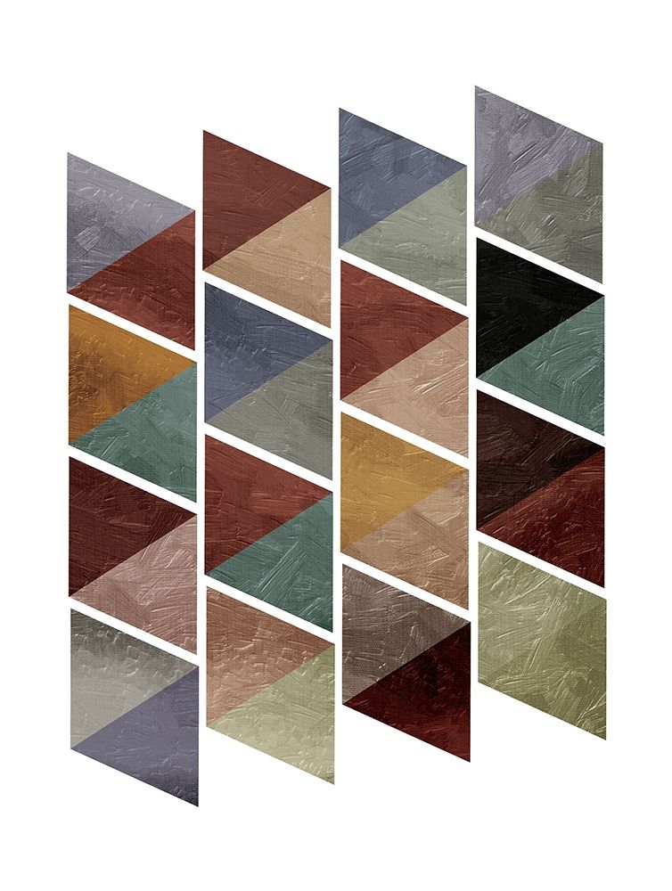 Fall Triangles art print by OnRei for $57.95 CAD