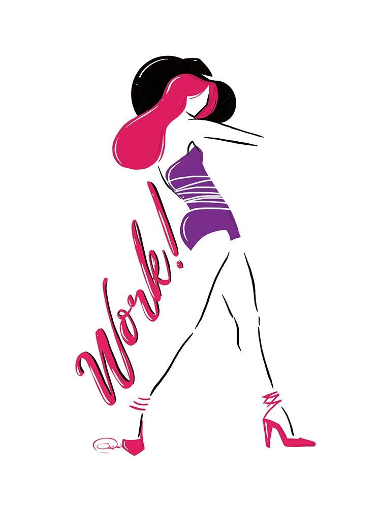 Sassy Work art print by OnRei for $57.95 CAD