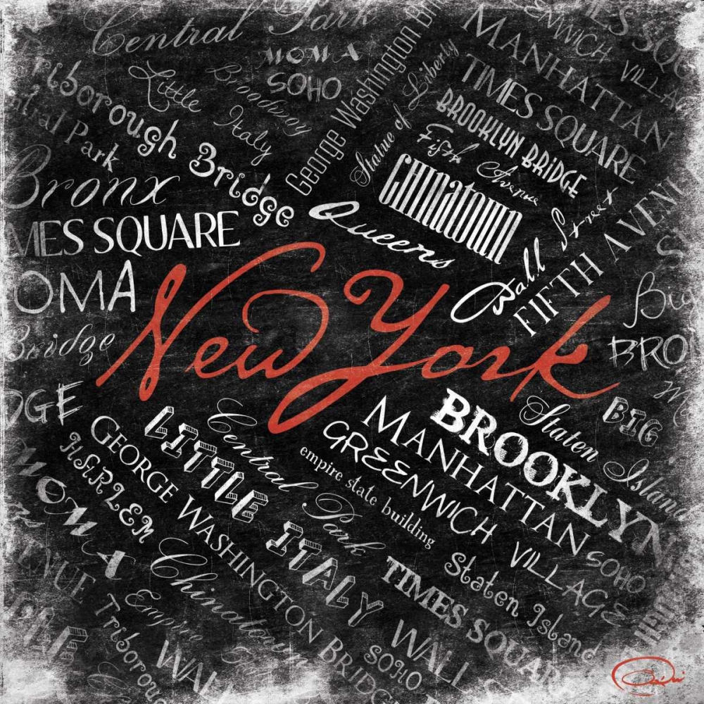 New York 2A art print by OnRei for $57.95 CAD