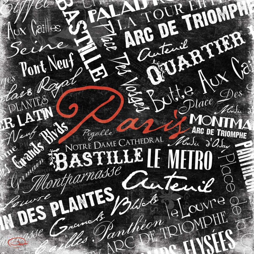 FRENCH art print by OnRei for $57.95 CAD