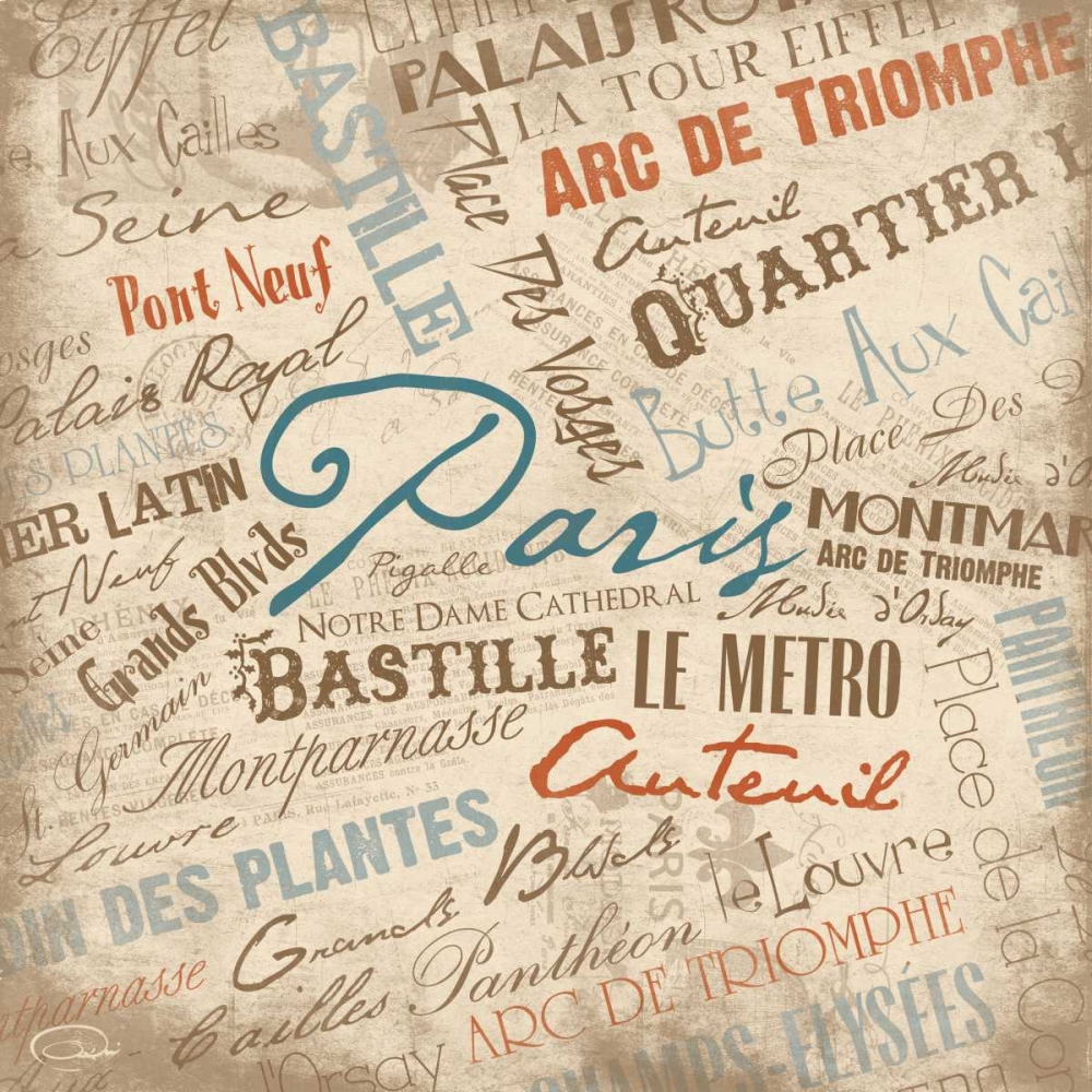 FRANCE art print by OnRei for $57.95 CAD