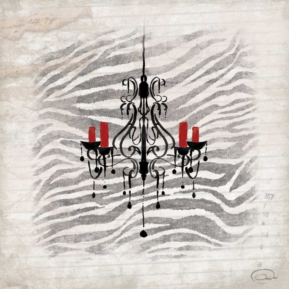 Chandeliers C art print by OnRei for $57.95 CAD