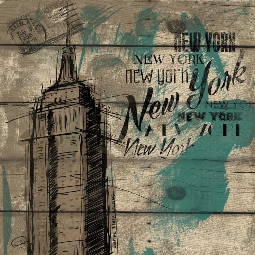 BIG APPLE art print by OnRei for $57.95 CAD