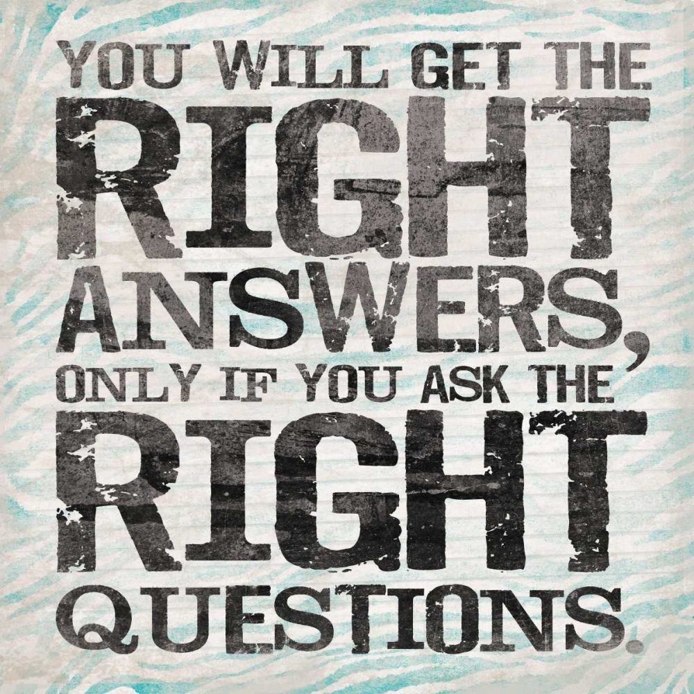 Answer 2 art print by OnRei for $57.95 CAD