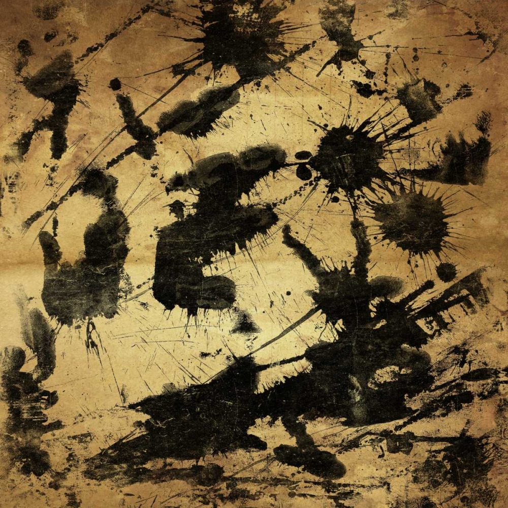 Splatter 2 GOLD art print by OnRei for $57.95 CAD