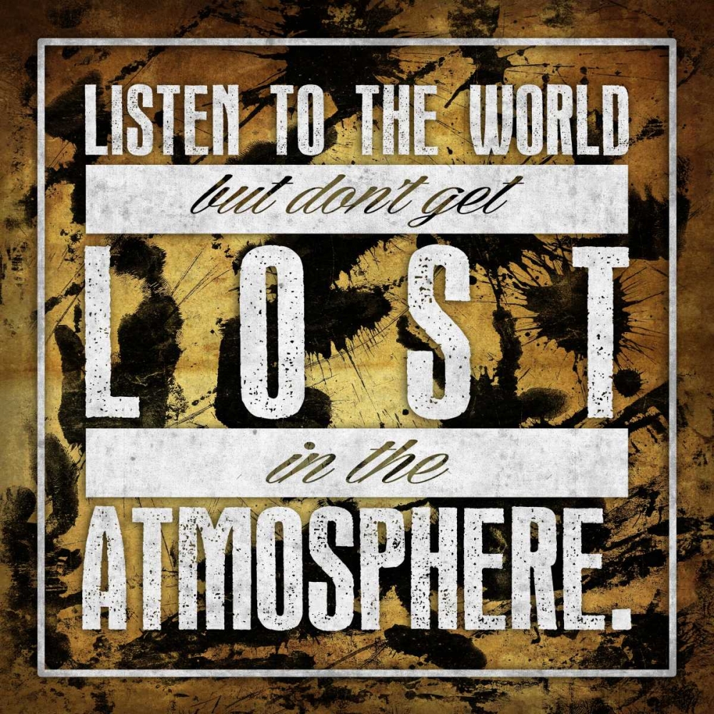 Atmosphere GOLD art print by OnRei for $57.95 CAD