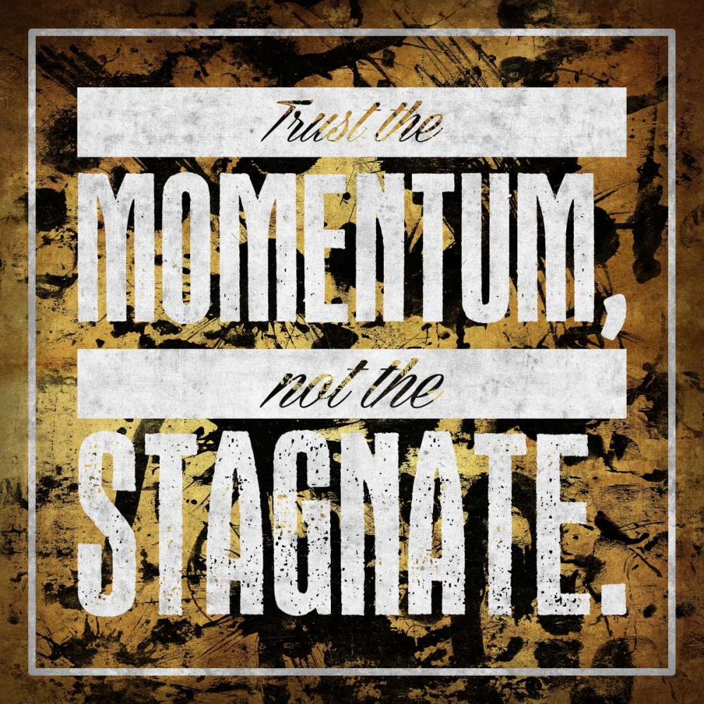 Stagnate GOLD art print by OnRei for $57.95 CAD
