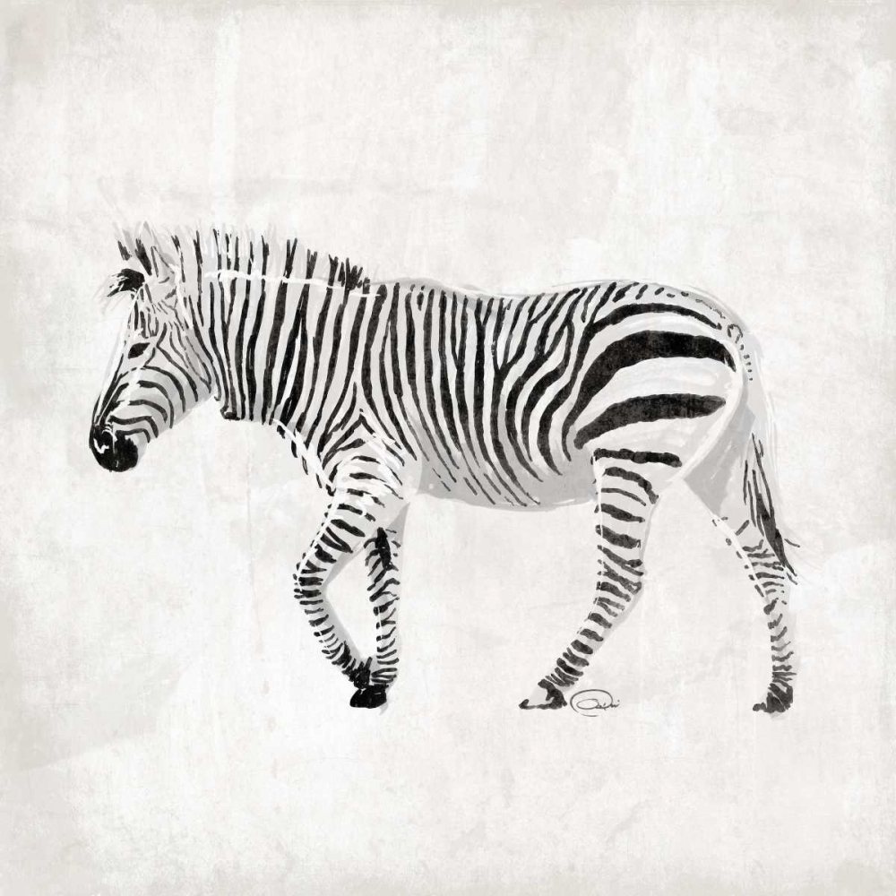 Zebra art print by OnRei for $57.95 CAD