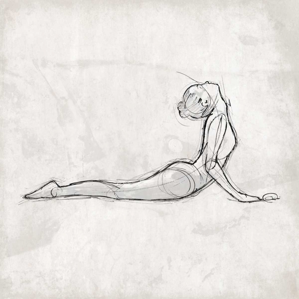 Back Stretch art print by OnRei for $57.95 CAD
