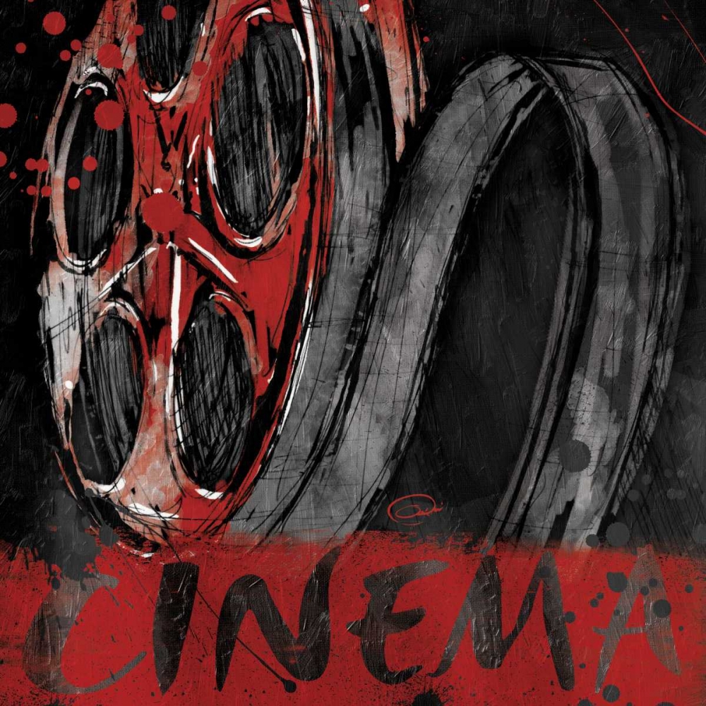 Sketched Cinema art print by OnRei for $57.95 CAD