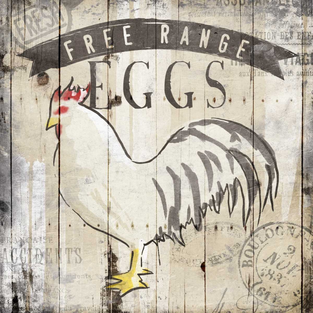 Free Range Eggs art print by OnRei for $57.95 CAD