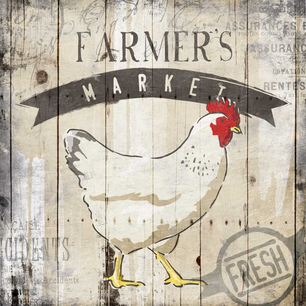 Farmers Market art print by OnRei for $57.95 CAD