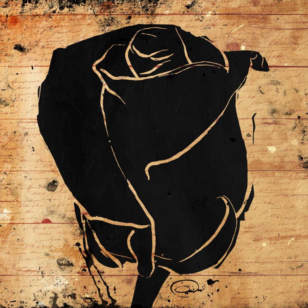 Ink Rose art print by OnRei for $57.95 CAD