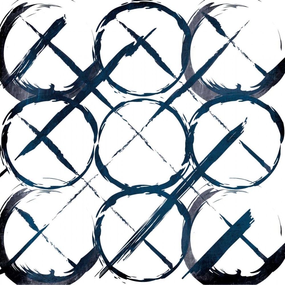 XOXO Blue art print by OnRei for $57.95 CAD