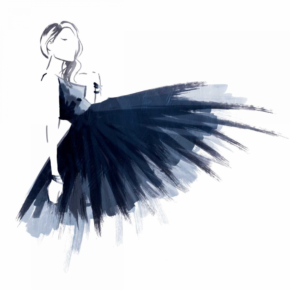 Blue Attitude art print by OnRei for $57.95 CAD
