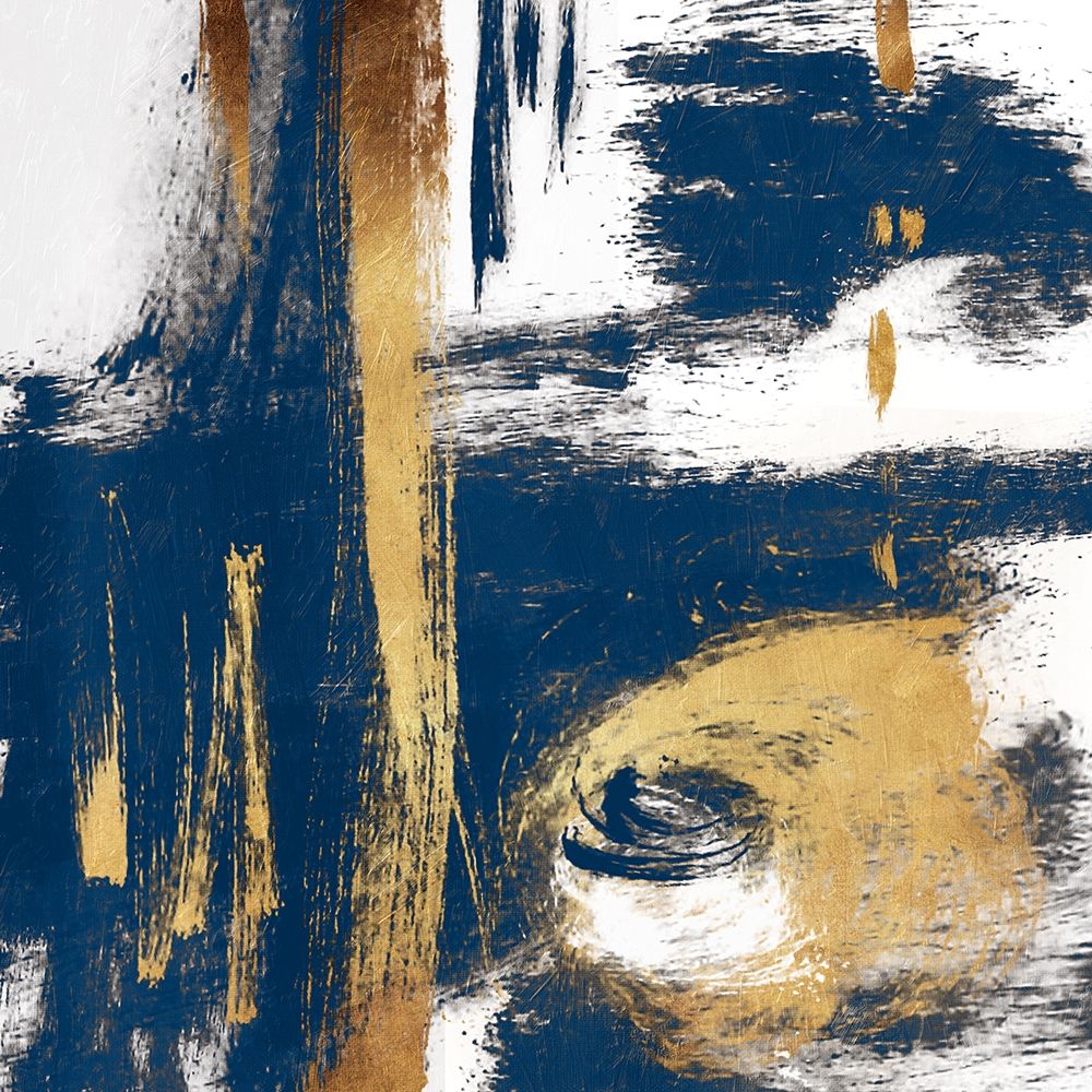 Rotational Pull Blue art print by OnRei for $57.95 CAD