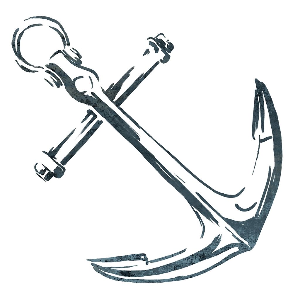Simple Sketched Anchor art print by OnRei for $57.95 CAD