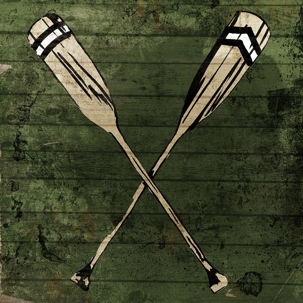 Sketched Oars art print by OnRei for $57.95 CAD