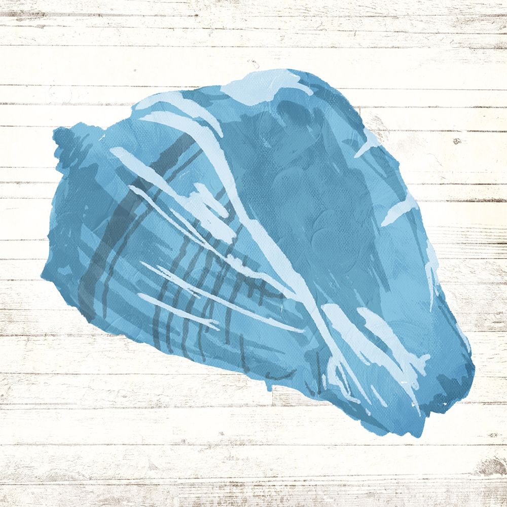 Shell On Wood Mate art print by OnRei for $57.95 CAD