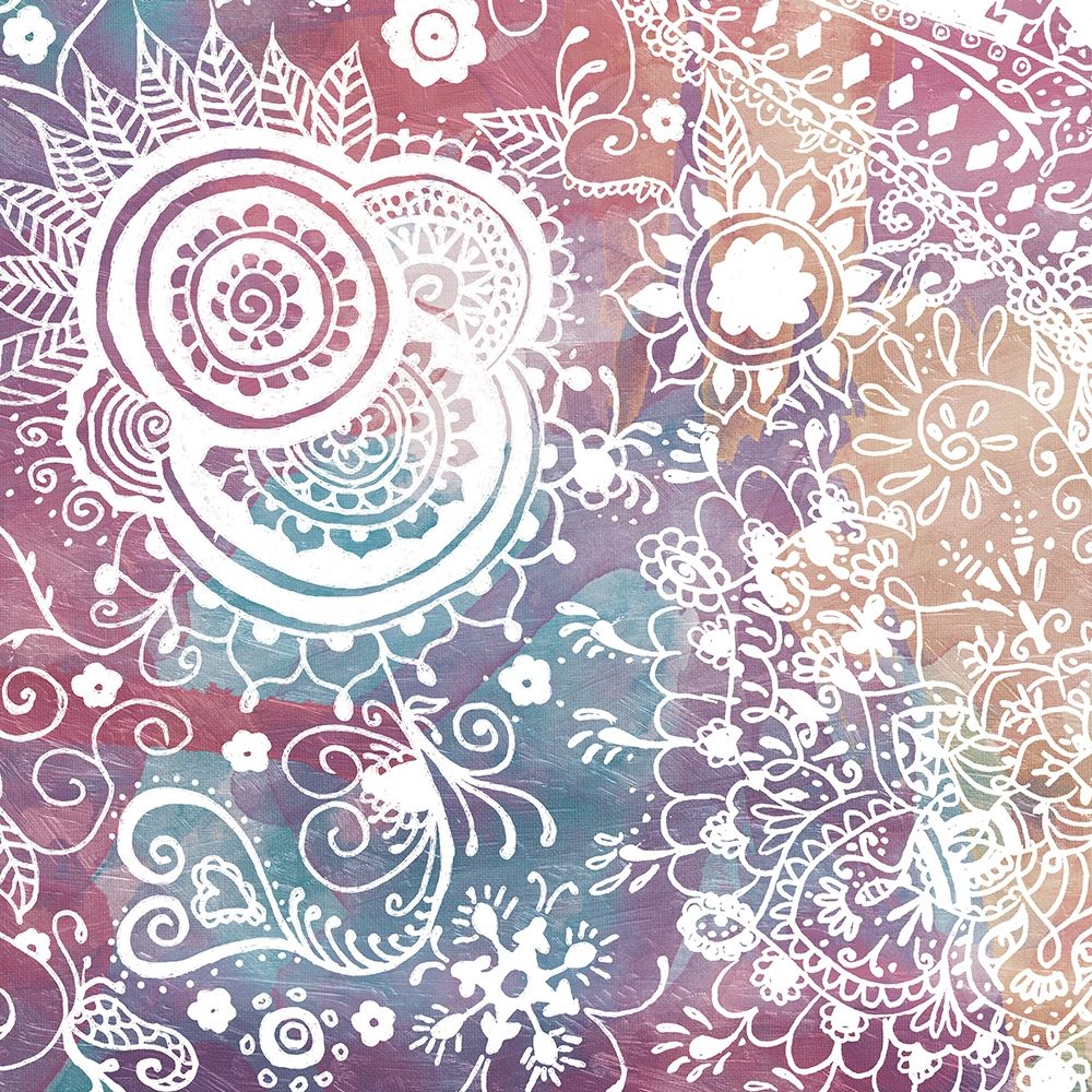 Maze Of Henna Mate art print by OnRei for $57.95 CAD