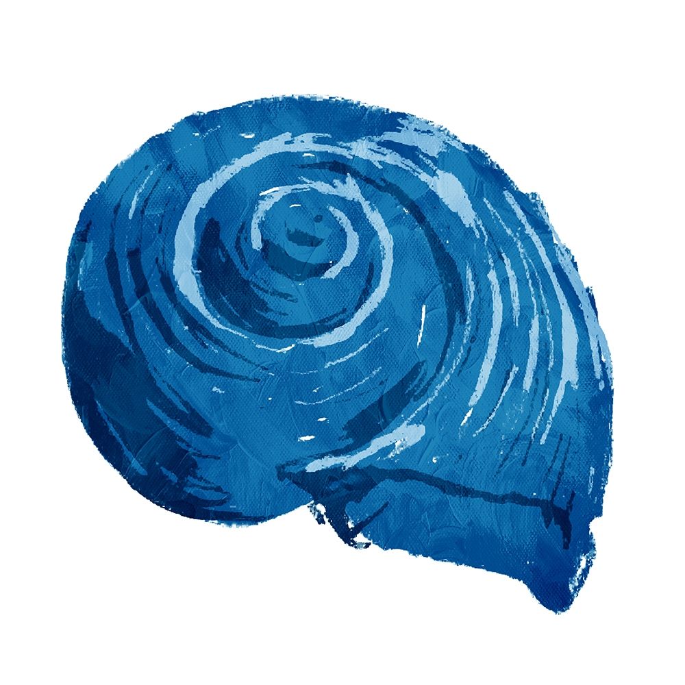 Blue Shell art print by OnRei for $57.95 CAD