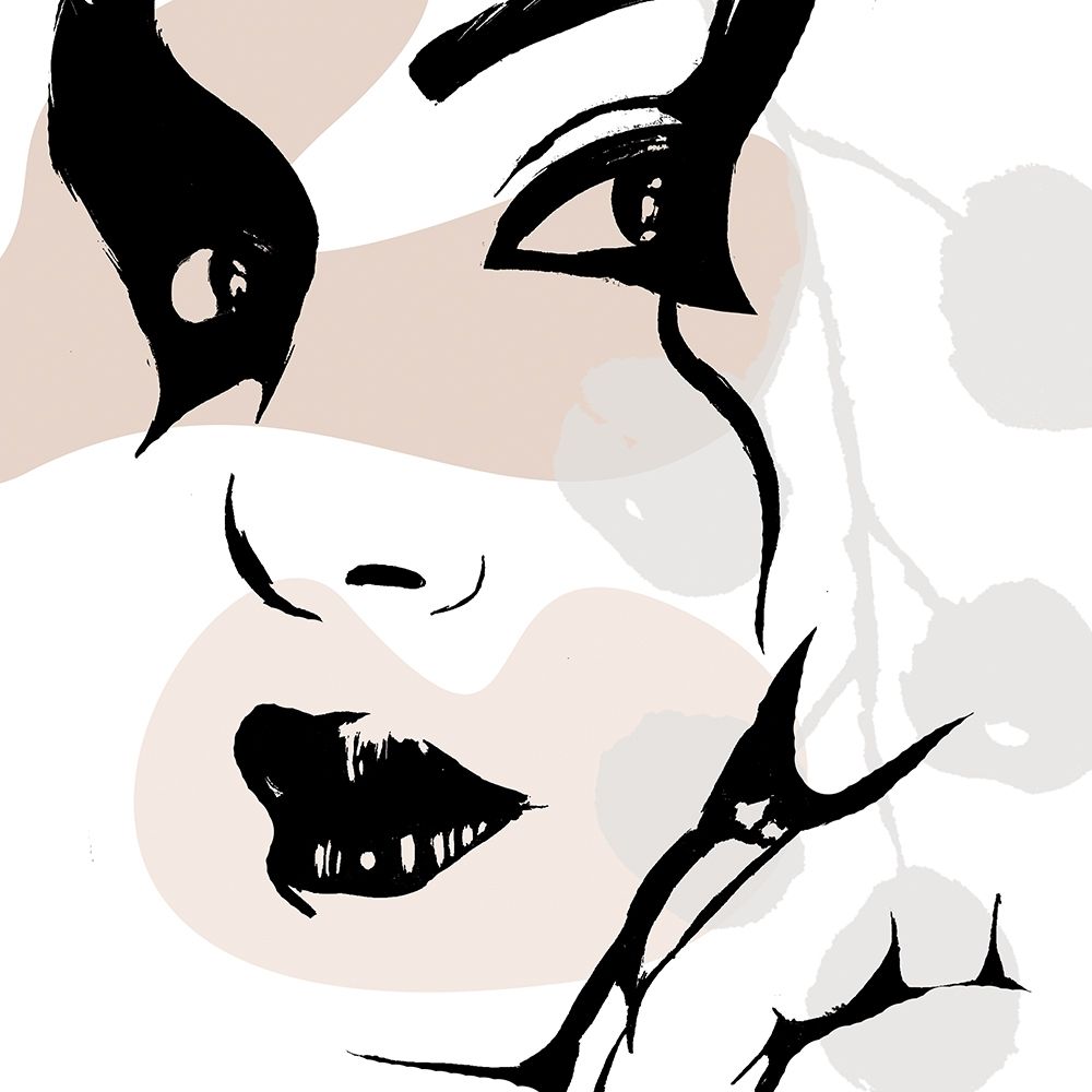 Abstract Lady art print by OnRei for $57.95 CAD