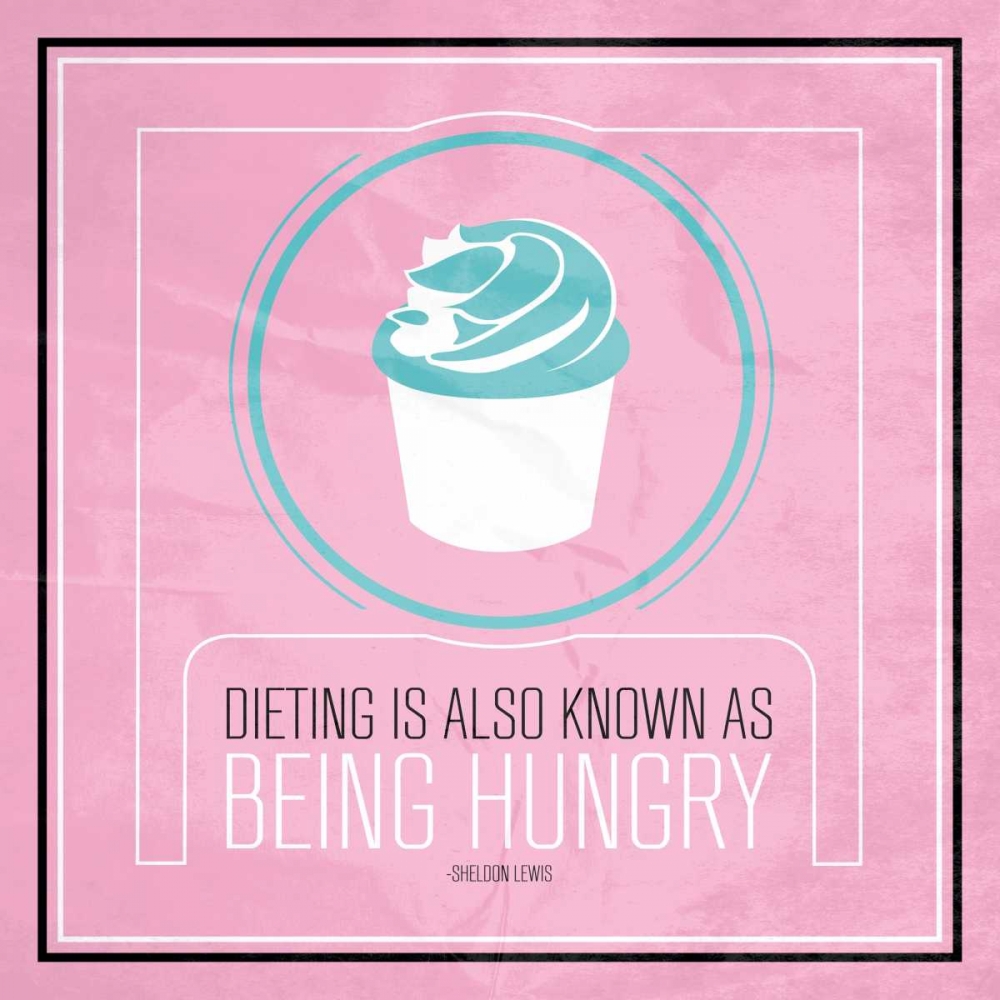 Dieting art print by OnRei for $57.95 CAD