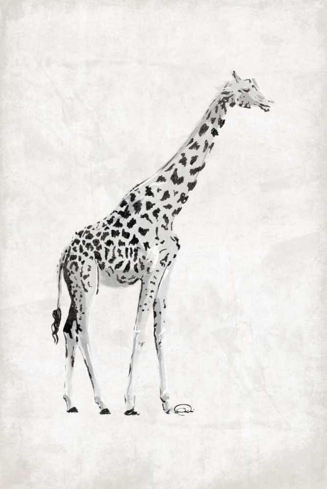 GIRAFFE art print by OnRei for $57.95 CAD