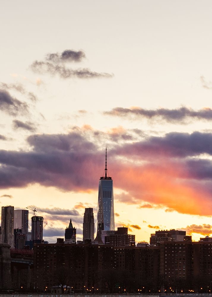 Good Night New York art print by Orlando for $57.95 CAD