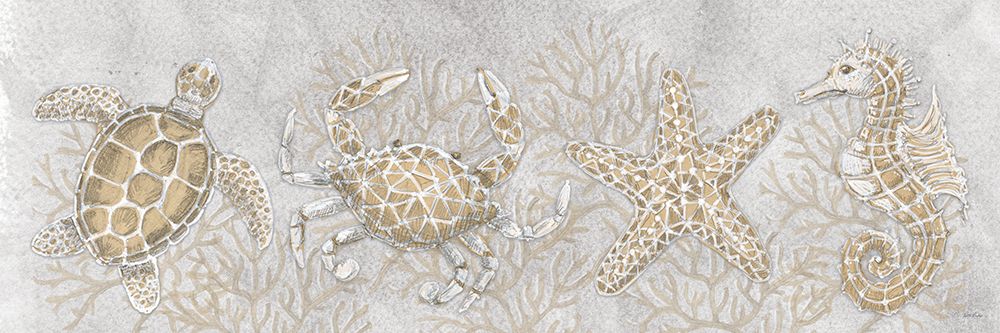 Drawing Sea Creatures 3 art print by Patti Bishop for $57.95 CAD