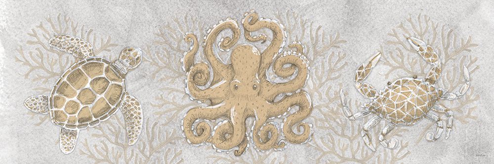 Drawing Sea Creatures 4 art print by Patti Bishop for $57.95 CAD