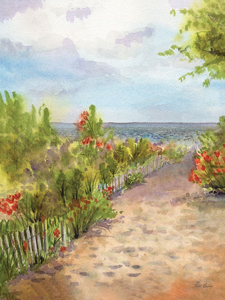 Beach Path art print by Patti Bishop for $57.95 CAD