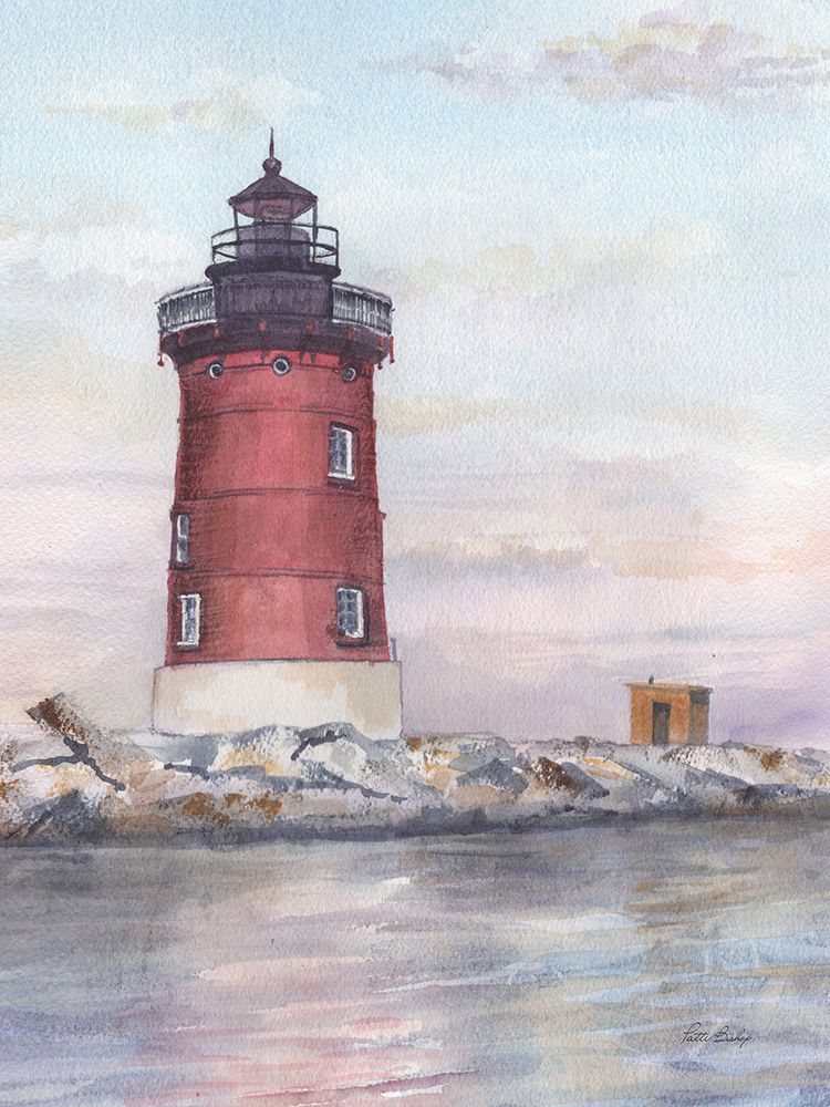 Lewes Lighthouse art print by Patti Bishop for $57.95 CAD