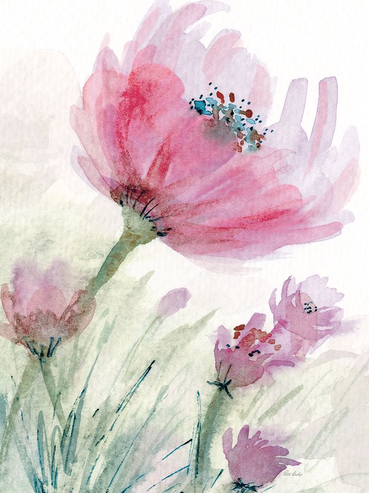 Pink Flower 1 art print by Patti Bishop for $57.95 CAD