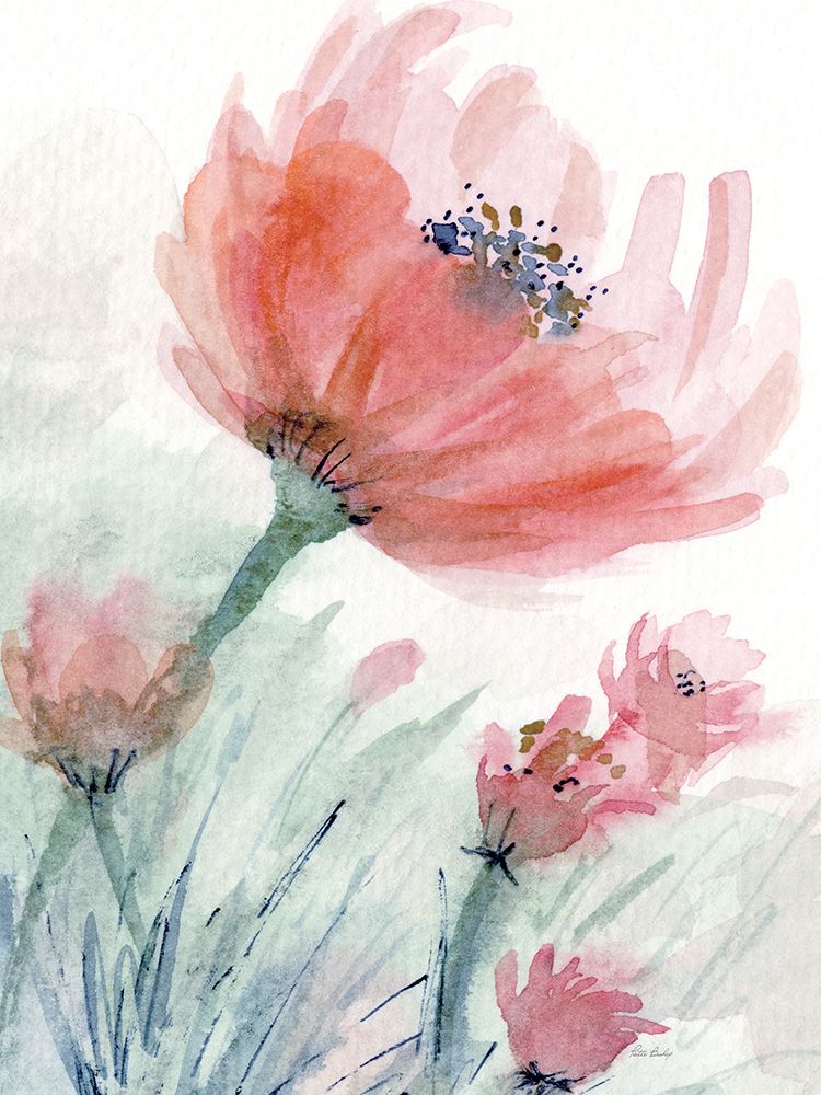 Coral Pink Flower 1 art print by Patti Bishop for $57.95 CAD