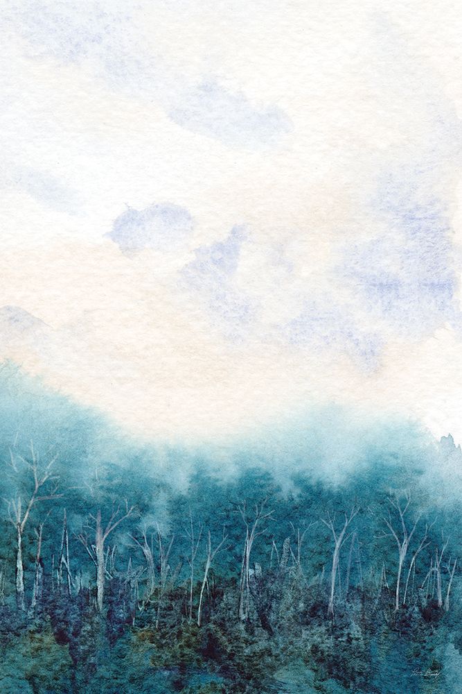 Teal Forest 1 art print by Patti Bishop for $57.95 CAD