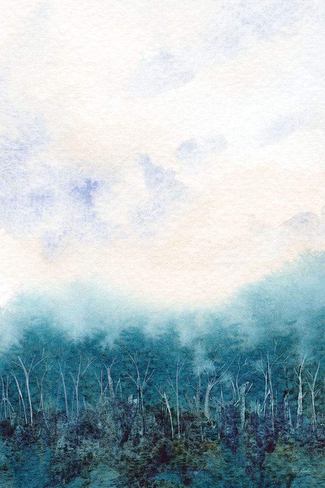 Teal Forest 2 art print by Patti Bishop for $57.95 CAD